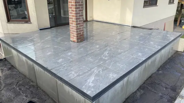 Terrassenbau Hochterrasse Keramik Emperor Gollwitz bei Brandenburg Havel